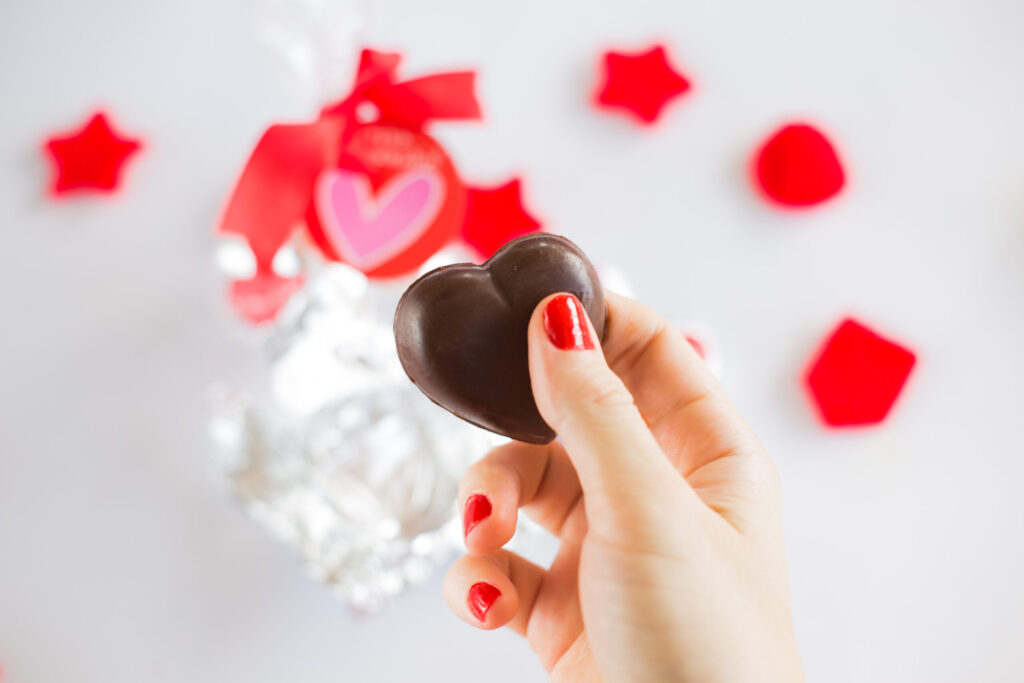 Corazones con dulce de leche x24