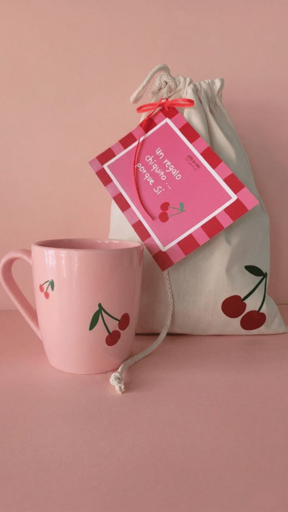 Kit Taza - Cereza