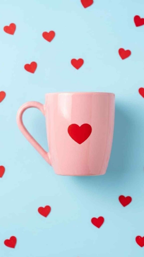 Combo Tazas - Corazón rosa